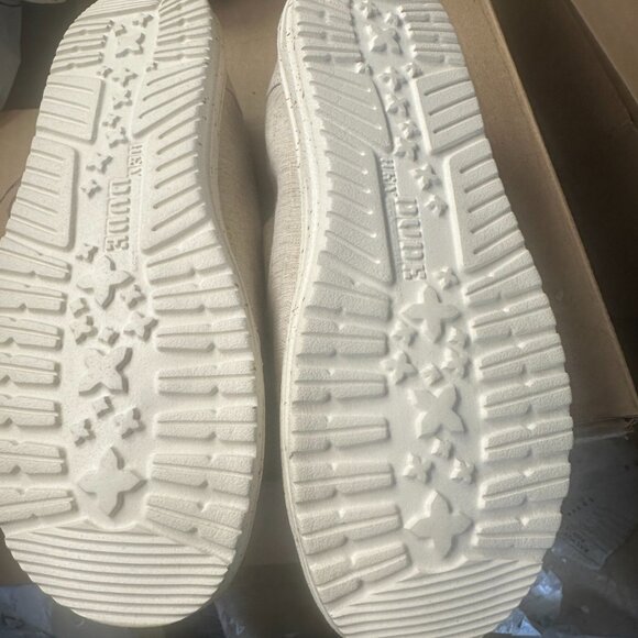 HEY DUDE WENDY CHAMBRAY WHITE NUT 9 - Picture 5 of 5